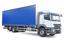 Van Hire Buxton - 26 Tonne Curtain Side Truck - Truck hire Buxton