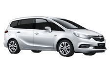 Van Hire Buxton - Vauxhall Zafira 7-Seater - Minibus hire Buxton