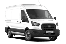 Van Hire Buxton - White Ford Transit SWB - Van hire Buxton